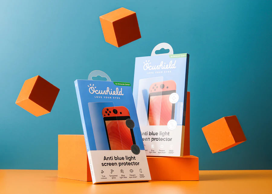Anti blue light screen protector for Nintendo Switch Ocushield Philippines
