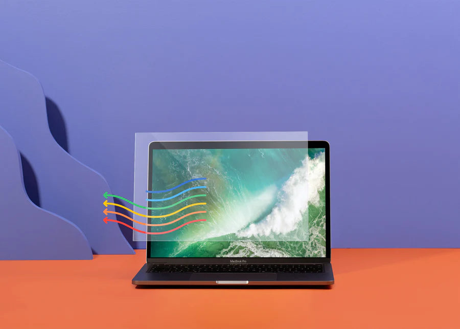 Anti blue light screen protector for MacBook Air & Pro